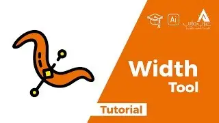 Width Tool Tutorial | Adobe Illustrator شرح