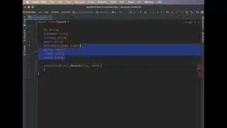 Rapid TypeScript Constructor Creation in IntelliJ IDEA with Multi-Cursor Magic 