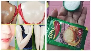 😱Just 5 Rs Facial/Coffee facial at home/Coffee face pack/Coffee face scrub/Tamil beauty tips/diy/bru