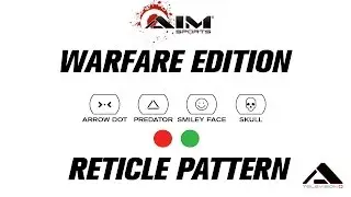 AIM Sports Inc. - Warfare Edition Reflex Sight Reticle Display