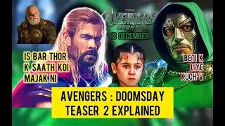 Avengers Doomsday Teaser 2 Explained | Avengers Doomsday Teaser 2 Thor | PR Reeviews