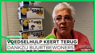Voedselhulp keert terug in Schiebroek dankzij buurtbewoners: &lsquo;De mensen zijn blij&rsquo; | SAMENLEVING