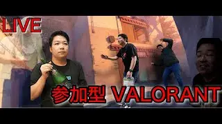 【参加型 ※概要欄確認】VALORANTにハマったので、コンペします【ブロンズ～シルバー】