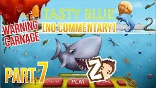 TASTY BLUE Gameplay Walkthrough Part 7 - CARNAGE - No Commentary