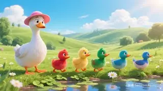Five Little Ducks | Nursery Rhymes & Kids Songs | Mama Duck Song