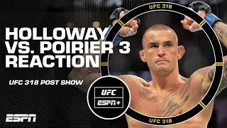 &lsquo;Never seen anything like&rsquo; 👀 Reaction to Dustin Poirier&rsquo;s final fight at UFC 318 | ESPN MMA
