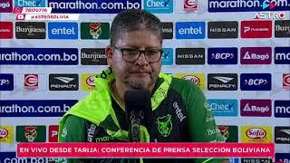 ❇️ En ViVo conferencia de prensa de Oscar Villegas, previo al partido frente a #Panamá.