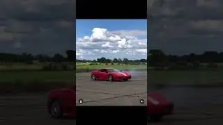 CAR SHOWOFF AT EMPTY RUNWAY || SUPER CARS || FAST CARS || GAS KINGS || #SHORTS