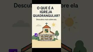Conhe&ccedil;a a igreja do evangelho quadrangular  #igreja  #f&eacute; #curiosidades #quadrangular