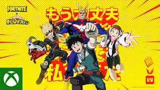 Become a Hero with Fortnite x My Hero Academia!