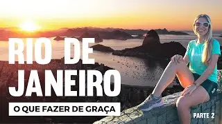 Rio de Janeiro GASTANDO POUCO [Parte 2] | Mirante Dona Marta, Urca e Forte do Leme