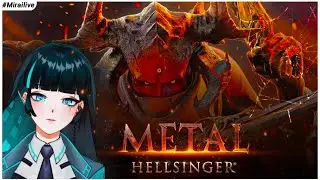 【Metal Hellsinger】Metal Music And Demons? HELL YEAH!【Virtualism IN | Mirai Moonlight】