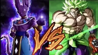 BEERUS vs BROLY (FULL POWER)God of Destruction vs. The Legendary Super Saiyan: Beerus vs. Broly