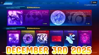 Rocket League ITEM SHOP Daily #399 (3rd December 2025)