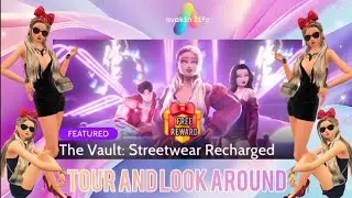 MelissjDiamonds Avakin life tour of the Vault streetwear перезаряжен и бесплатная награда 🎁