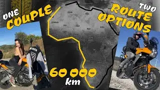 KTM 790 Adventure or Kawasaki Versys 650? Crazy Couple Travel around Africa! ridewithmimi