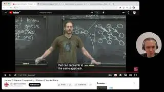 Смотрим лекции MIT. Lecture 19: Dynamic Programming I: Fibonacci, Shortest Paths