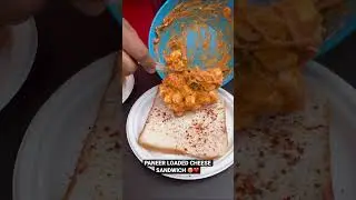 BEST PANEER SANDWICH 😍❤️ || #sandwich #paneer  #shorts #viralshorts