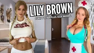[4K] Curvy Instagram Model  💋 Lily Brown | Body Positivity Wiki & Biography✔ #lilybrown
