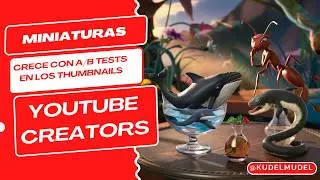 Probar y COMPARAR MINIATURAS en YOUTUBE 🧑‍💻 MEJORA tus horas de VISUALIZACIÓN