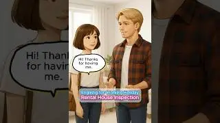 Room Inspection Day 🏡 | Soft English Phrases &mdash; Working Holiday English Conversation