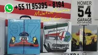 MALETAS e CAIXAS PERSONALIZADAS HOMER GARAGE 54 #tools #slotcars #homergarage54 #viniciusslotcar