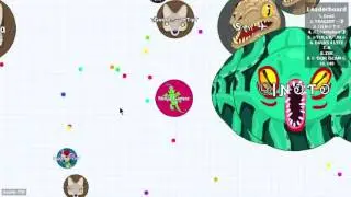 Agar.io PC - How Not To Play On A Crowded Server
