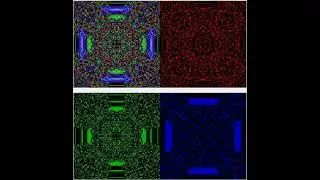 Jigme Colourific squares in the Sum of Neighbours cellular automaton
