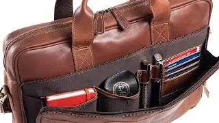 Classic Meets Modern: The Ultimate Leather Briefcase for Work & Travel | Real-Use Review