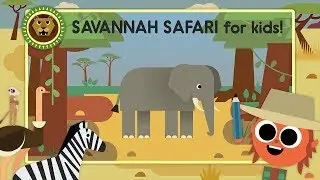 Draw Amazing Savannah Animals! Let's Play Artie's World (Cute App Game for Kids)