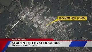 Seckman High Student hit by School bus during dismissal