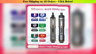 Worx 4V Mini Electrical Screwdriver Set WX242 WX241 WX240 Smart Cordless Electric Screwdrivers USB