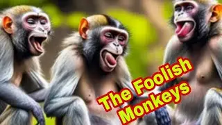 The Foolish Monkeys|| Bed Time Stories|| kids cartoons|| Moral stories for kids @onlinetuition