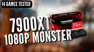Может ли 7900XT достичь частоты 480 Гц при разрешении 1080p? | 14 игровых бенчмарков