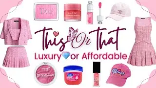 &ldquo;Luxury or Affordable? ✨💸 This or That Shopping Challenge! 🛍️💖&rdquo;