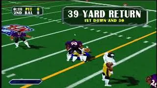 NFL BLITZ [N64] STEELERS VS RAVENS