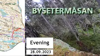 Headcam Orienteering: Byseterm&aring;san, Viken