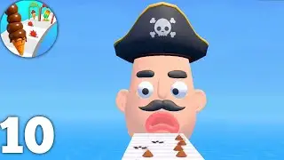 Stacky Ice Cream Runner All Levels 176-192 Gameplay Walkthrough (Android,iOS)