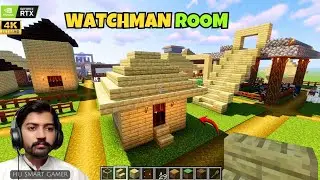 I build Secure Room For Watchman in Minecraft 2026