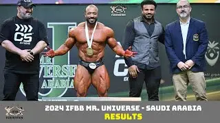 2024 IFBB MR UNIVERSE SAUDI ARABIA - Winners