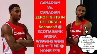 ANDREW WIGGINS FIRST WIN IN CANADA!? INSPIRED BY THE FOUR NATIONS FACE-OFF!!  HEAT 120:111 RAPTORS