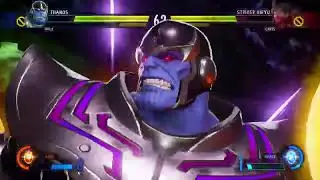 Халк и Танос против Криса и Страйдера - Marvel vs Capcom Infinite