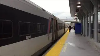 NJ Transit HD 60fps: Atlantic City Line Trains (PL42AC & GP40PH-2B) @ Lindenwold Station 7/15/15