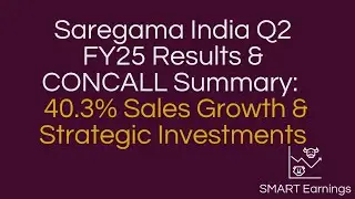 Saregama India Q2 FY25 Earnings Call Summary | Music Licensing & Video Growth