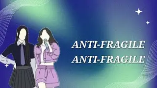 Anti-Fragile LE SSERAFIM cover by Nori and Luna  #kpop #fun #cover #fyp #viral