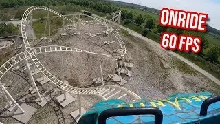 Belantis - Cobra des Amun Ra - Onride (Erste Reihe / Front Row POV / 60 fps)