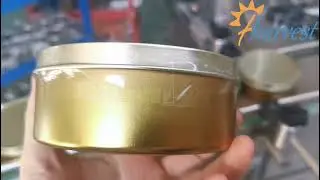 Fabricant automatique de machine de scellage de ruban de r&eacute;cipient en &eacute;tain de biscuit