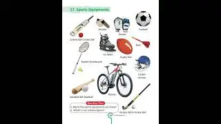 Sports equipment..#english #shorts