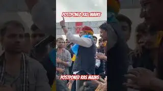 RAS MAINS 2023 | POSTPONED RAS MAINS | NSUI support #ras #rasmains2023 #rpsc