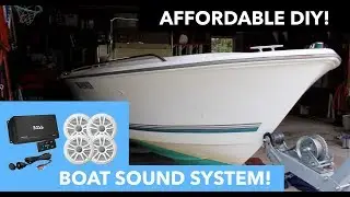 Boat Speaker Installation // BOSS Audio ASK904B.64